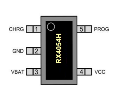RX4054H 500mA 單節(jié)鋰電池充電器芯片