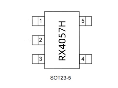 RX4057H  1A 線性鋰電池充電管理芯片