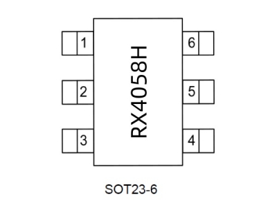 RX4058H  1A 線性鋰電池充電管理芯片
