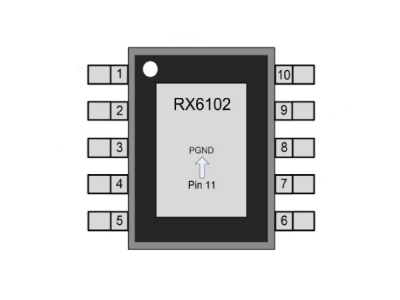 RX6102  雙節(jié)鋰電池同步升壓充電管理芯片