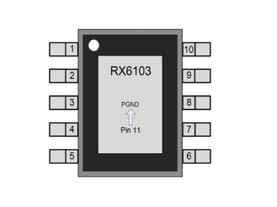 RX6103 三節(jié)鋰電池同步升壓充電管理芯片